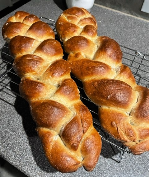 Challah Braided loaves